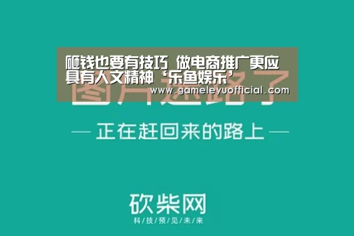 砸钱也要有技巧 做电商推广更应具有人文精神‘乐鱼娱乐’(图3) 乐鱼娱乐